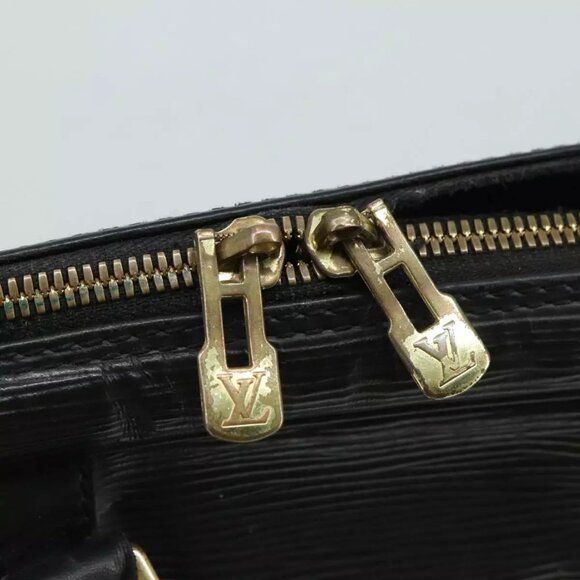 LOUIS VUITTON Epi Porte Documents Voyage Business Bag Black - Picture 6 of 16